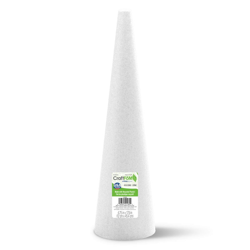 FloraCraft CraftFÅM Cone White - Image 1